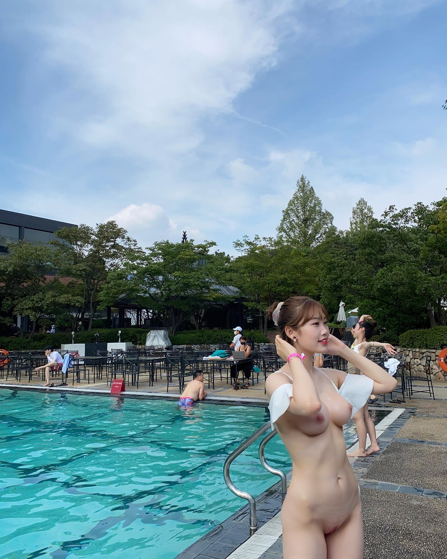 Innaee - nude swim pool